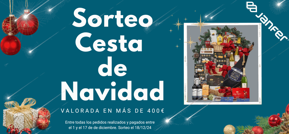 Sorteo cesta de Navidad Janfer