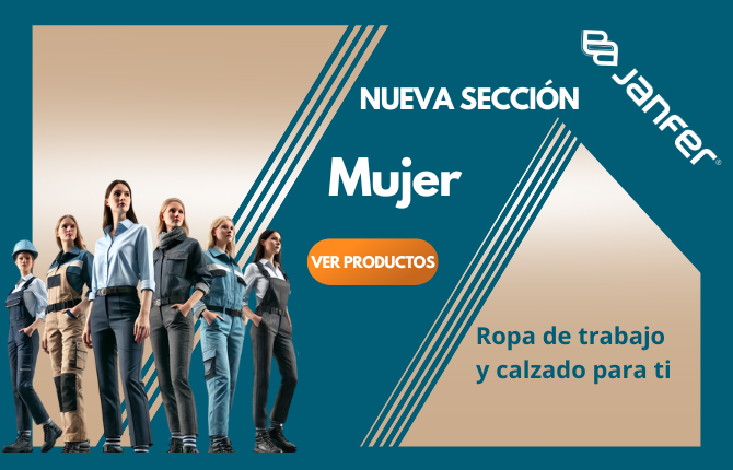 Ropa de trabajo y calzado de trabajo para mujeres