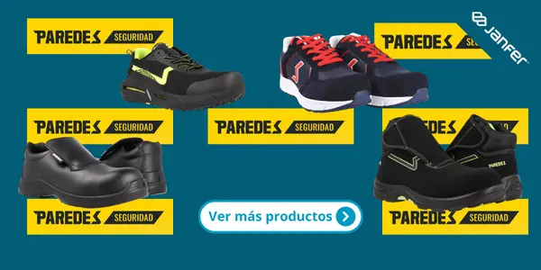 Zapatos y zapatillas de seguridad de Paredes | Janfer Zapatos y zapatillas de seguridad de Paredes