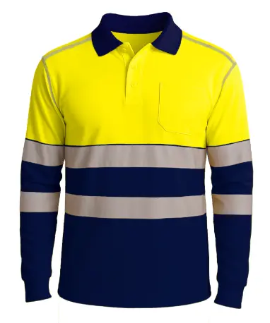 Polo manga larga Peak Combi | Janfer Polo manga larga Peak Combi