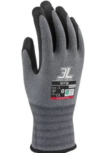 Guante nitrilo táctil Strip 3L | Janfer Guante nitrilo táctil Strip 3L