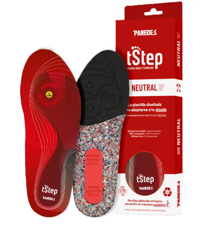 Plantillas para calzado de seguridad paredes | Janfer Plantillas para calzado de seguridad paredes