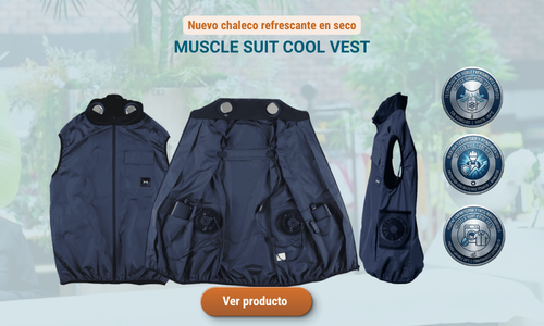 Chaleco refrescante Muscle Suit cool vest | janfer Chaleco refrescante Muscle Suit cool vest