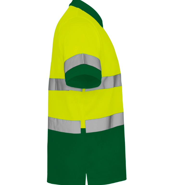 Polo alta visibilidad POLARIS manga corta talla 3XL