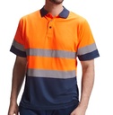 Polo alta visibilidad POLARIS manga corta talla 4XL