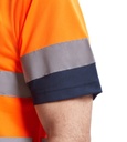Polo alta visibilidad POLARIS manga corta talla 4XL
