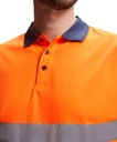 Polo alta visibilidad POLARIS manga corta talla 4XL
