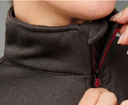 Sudadera bicolor 4844 media cremallera