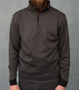 Sudadera bicolor 4844 media cremallera