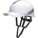 [DIAM5UPBCFL] Casco de obra con barbuquejo BASEBALL DIAMOND V UP (Blanco)