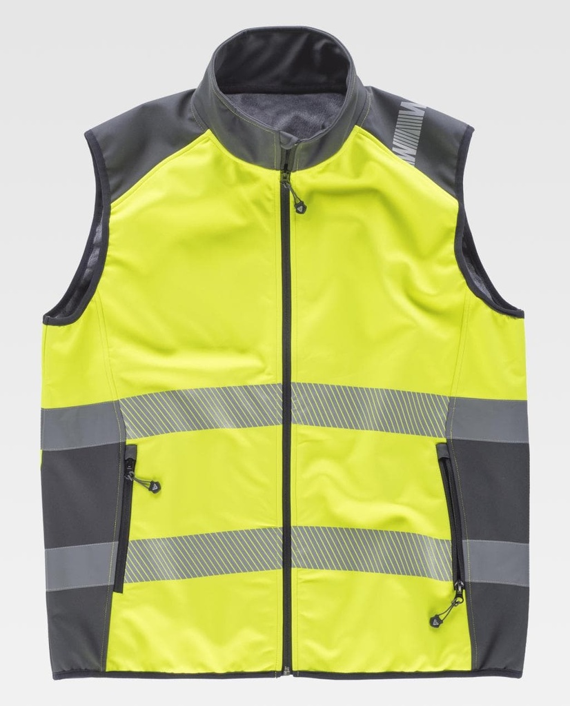 Chaleco softshell alta visibilidad S9231