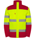 [HV930401601221] Cazadora alta visibilidad EPSYLON mangas desmontables (S, AMARILLO/ROJO)