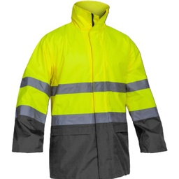 Chaqueta lluvia alta visibilidad TORNADO COMBI