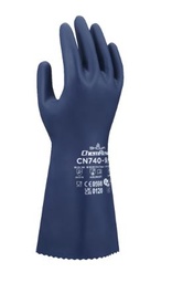 Guante químico de nitrilo Biodegradable CN740 Showa